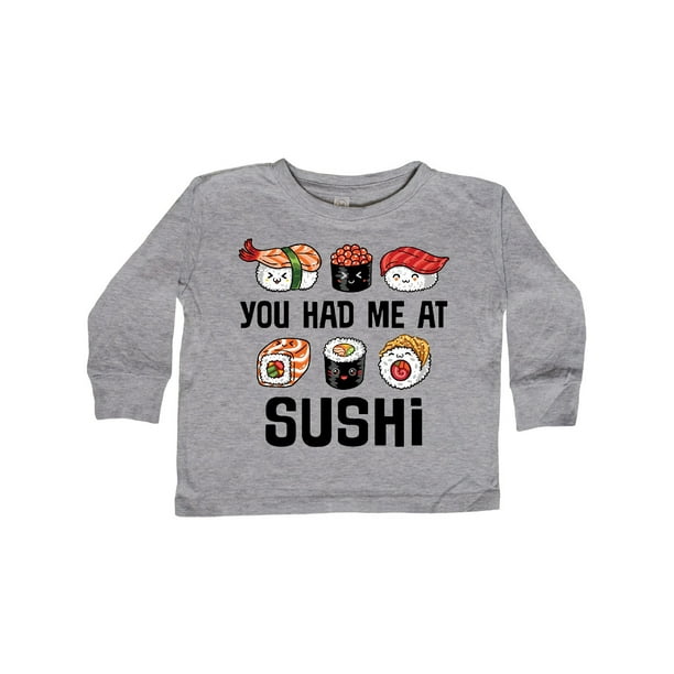 Long sleeve Crop Top Tank Top Funny Sushi Gifts Sweatshirt Cool Foodie Clothing Hoodie Sushi Party Gifts V-neck Sushi Shirt